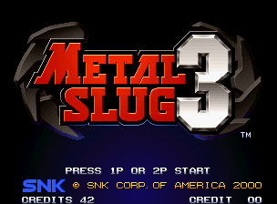 metal slug 3 neo geo