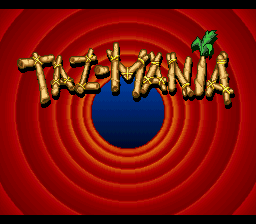 taz mania snes