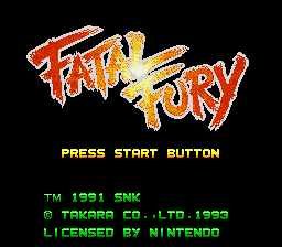 Fatal Fury 2 (SNES) - The Cutting Room Floor