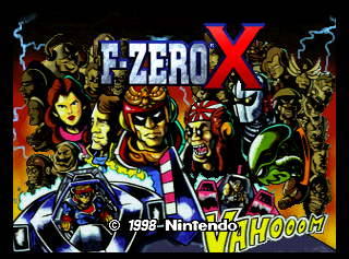 F-Zero X - The Cutting Room Floor