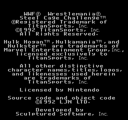 WWF WrestleMania - Steel Cage Challenge (Copyright Screen NES).png