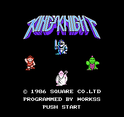 King's shop knight nes