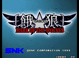 garou mark of the wolves cart color difference