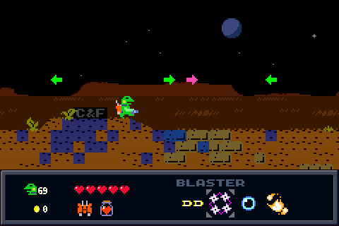 Kero Blaster & good mobile game controls