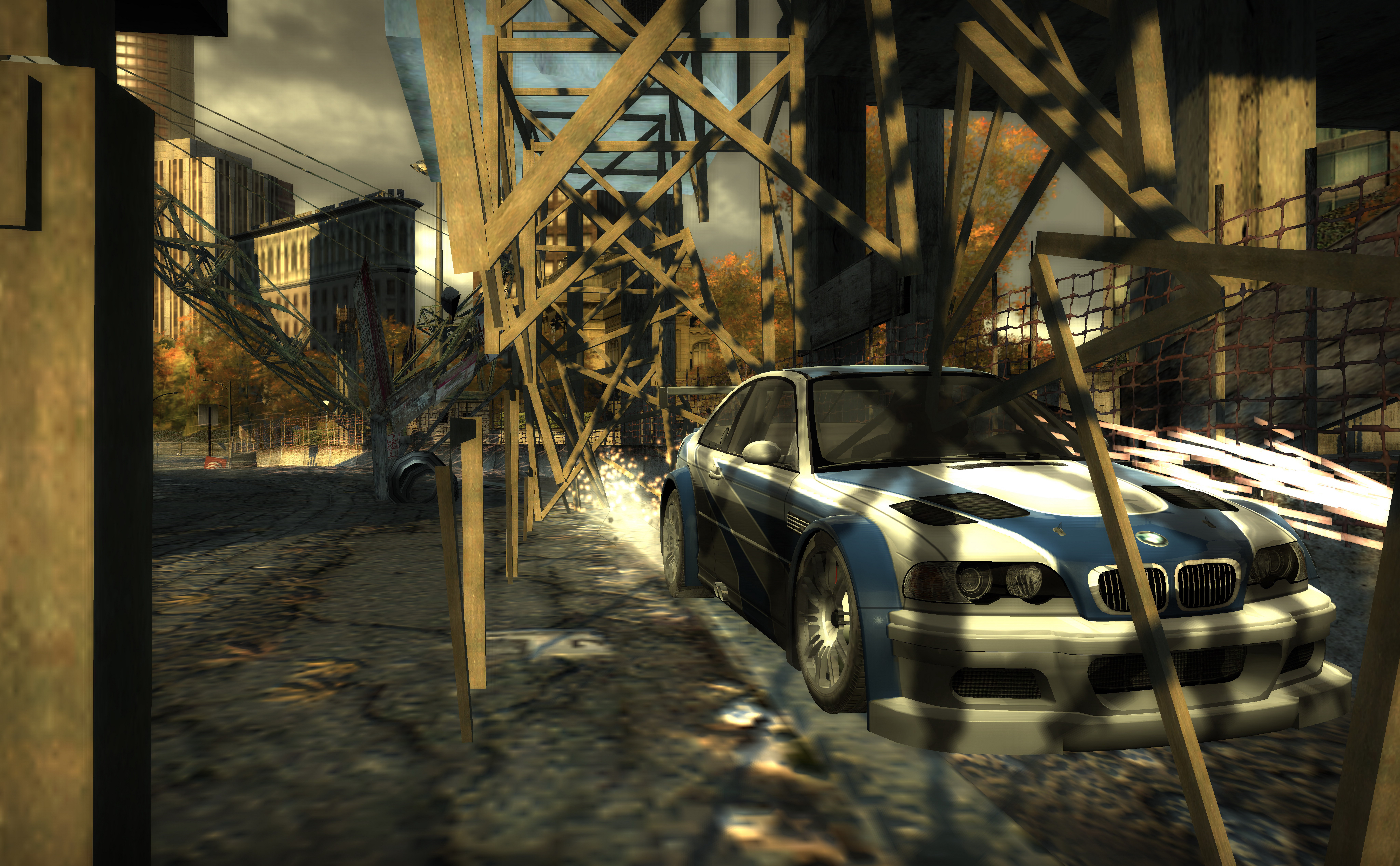 Nfs mw cars. NFS most wanted 2005. NFS MW 2005 погоня. Недфорспид most wanted 2005. Need for Speed мост вантед.