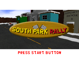 south park rally ps1