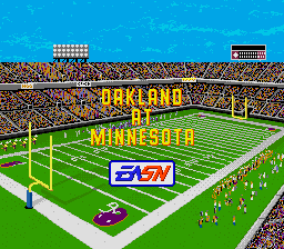 Madden NFL '95 (Genesis) - The Cutting Room Floor