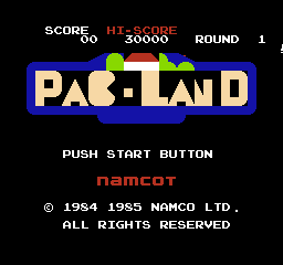 pac land snes