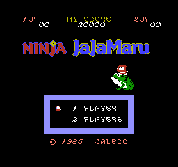 Ninja JaJaMaru-kun INT title.png