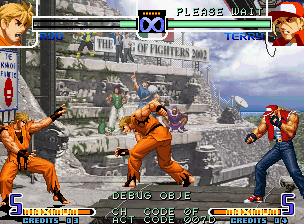 Screenshot of The King of Fighters 2002: Challenge to Ultimate Battle (Neo  Geo, 2002) - MobyGames