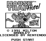 Game Boy / GBC - Mouse Trap Hotel - Introduction & Title Screen