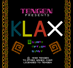 klax nes