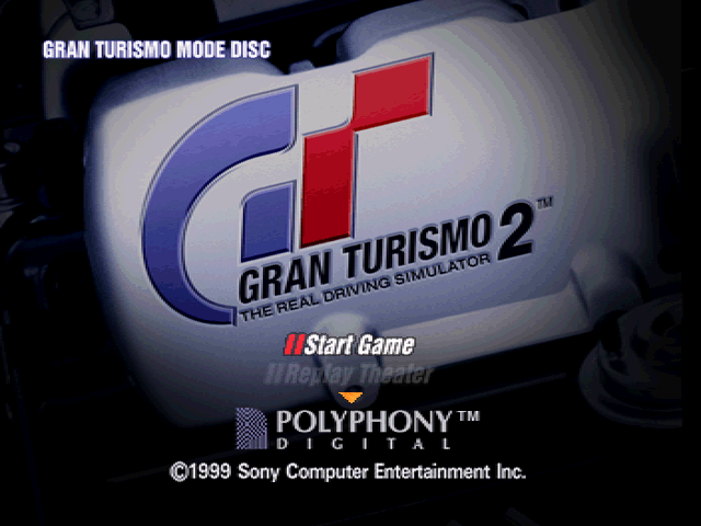 gran turismo 2 logo