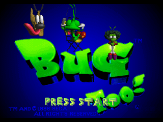 Bug Too! (Sega Saturn) - The Cutting Room Floor