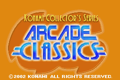 Konami Collector's Series - Arcade Classics (Europe) title.png