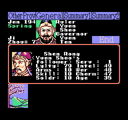 romance of the three kingdoms 2 nes