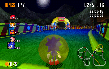 Sonic's Schoolhouse HUD