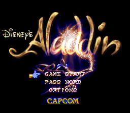 aladdin snes flickering snes9x