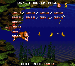 Donkey kong country game best sale genie codes