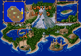 Puggsy (Genesis)-Junior Level Map.png