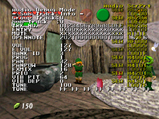 [Zelda: OoT Master Quest] Debug Mode Experiments