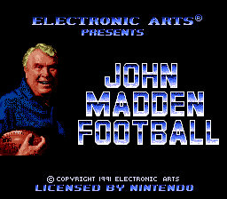 Madden NFL '95 (Genesis) - The Cutting Room Floor