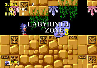 Marble Zone - Sonic the Hedgehog (1991) - Versão de