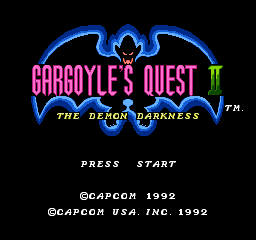 Gargoyle's Quest II title screen with red eyes.png