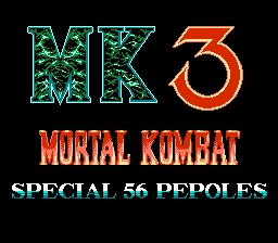 Mortal Kombat 3 (NES, Hummer Team) - The Cutting Room Floor