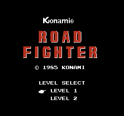 road fighter nes north american name