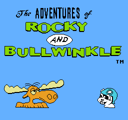 Rocky and sales bullwinkle nes