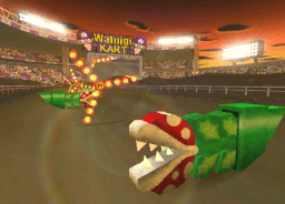 MKDD Waluigi Stadium Beta.png