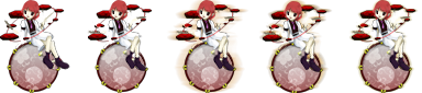 Touhou14.3UnusedRaikoSprites.png