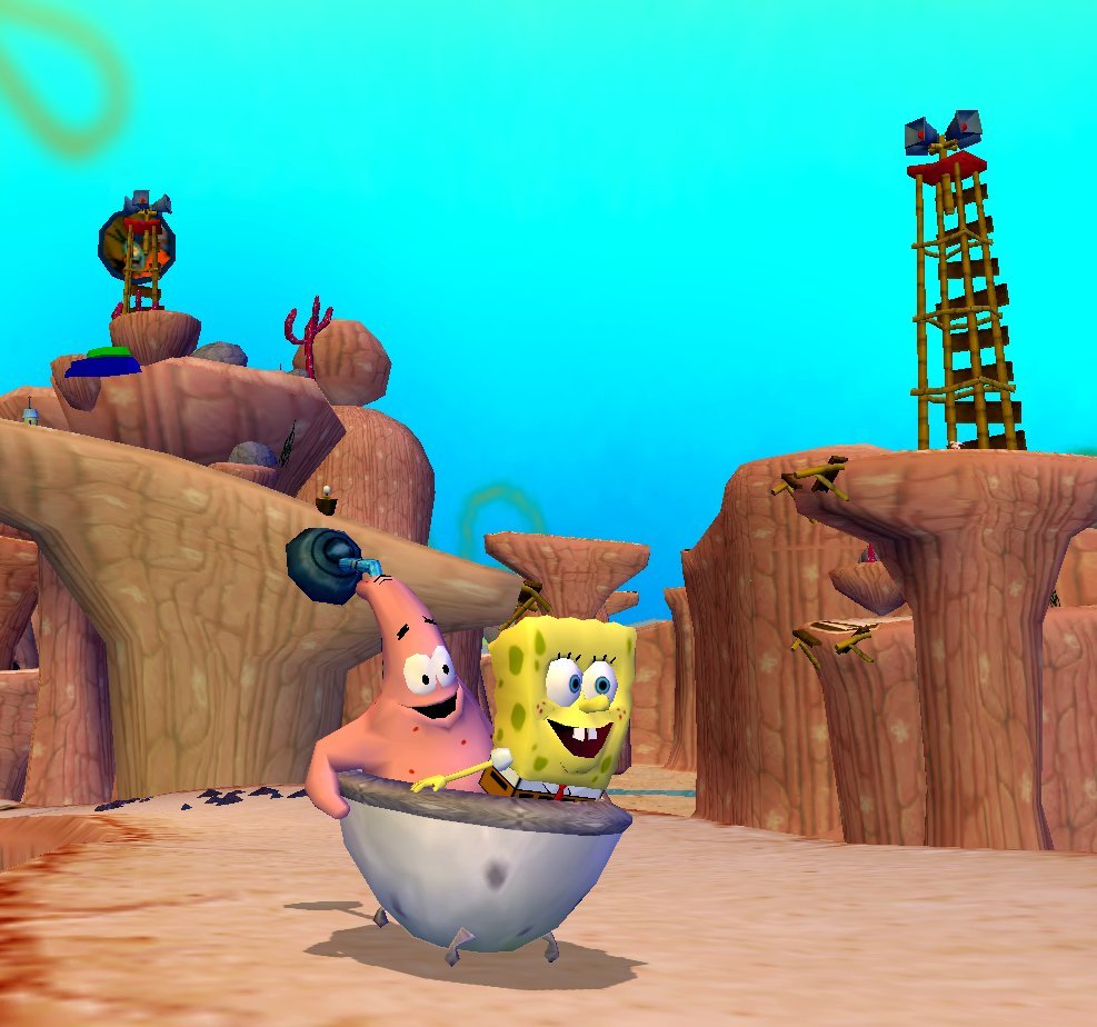 Игра боба стар. The Spongebob Squarepants movie (игра). Губка Боб квадратные штаны игра 2005. Губка Боб квадратные штаны 2=2.