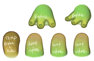 My Singing Monsters Epic Bellowfish Leg and Feet Sprites.png