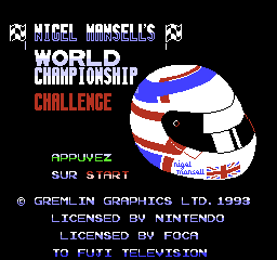 Nigel Mansell's World Championship Challenge (NES)-euro title french.png