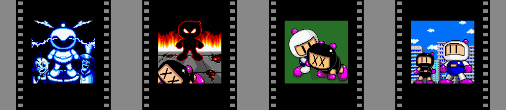 Super Bomberman 4: Normal Game: Level 1-4 to 1-6 