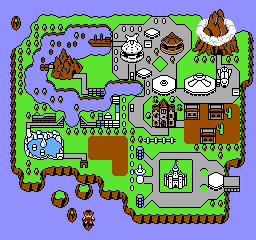 Kamen no Ninja - Hanamaru (Japan) overworld.png