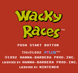 Wacky races clearance nintendo