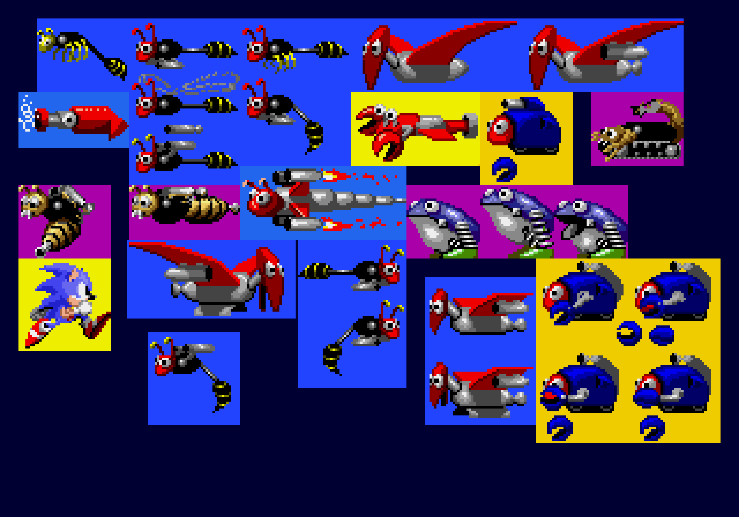 Sonic 2 edition. Соник 2 спрайты. Sonic 2 Sonic Sprites. Sonic 2 Badniks. Соник 2 сзади.