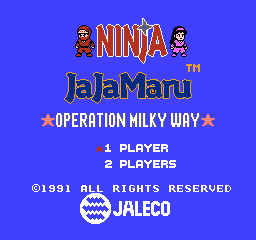 Ninja JaJaMaru - Operation Milky Way title.png