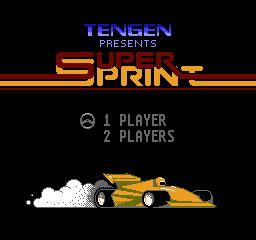 Super sprint shop nes