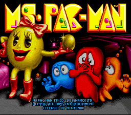 snes pacman