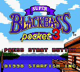 Super Black Bass Pocket 3 (Japan) title.png