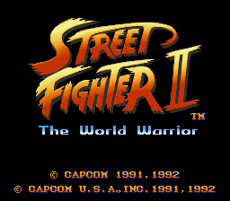 Street Fighter II - The Cutting Room Floor