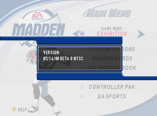 Madden NFL '95 (Genesis) - The Cutting Room Floor