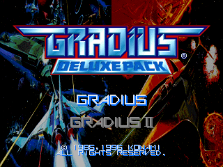 Gradius Deluxe Pack Sega Saturn The Cutting Room Floor