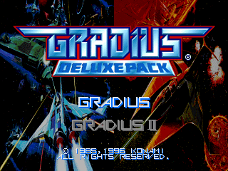 Gradius Deluxe Pack (Sega Saturn) - The Cutting Room Floor