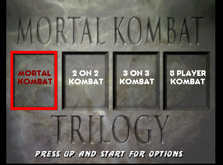 Proto:Mortal Kombat Trilogy (Nintendo 64)/May Build - The Cutting Room Floor