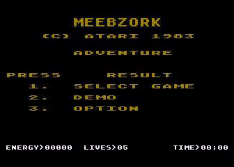 Title Screen